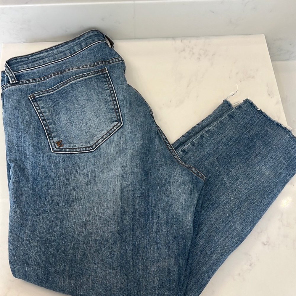 Kut 3/4 cropped jeans